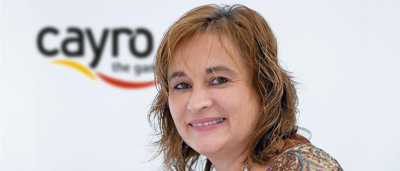 La CEO de Juguetes Cayro, Rosario Carrió, en las oficinas de la empresa.