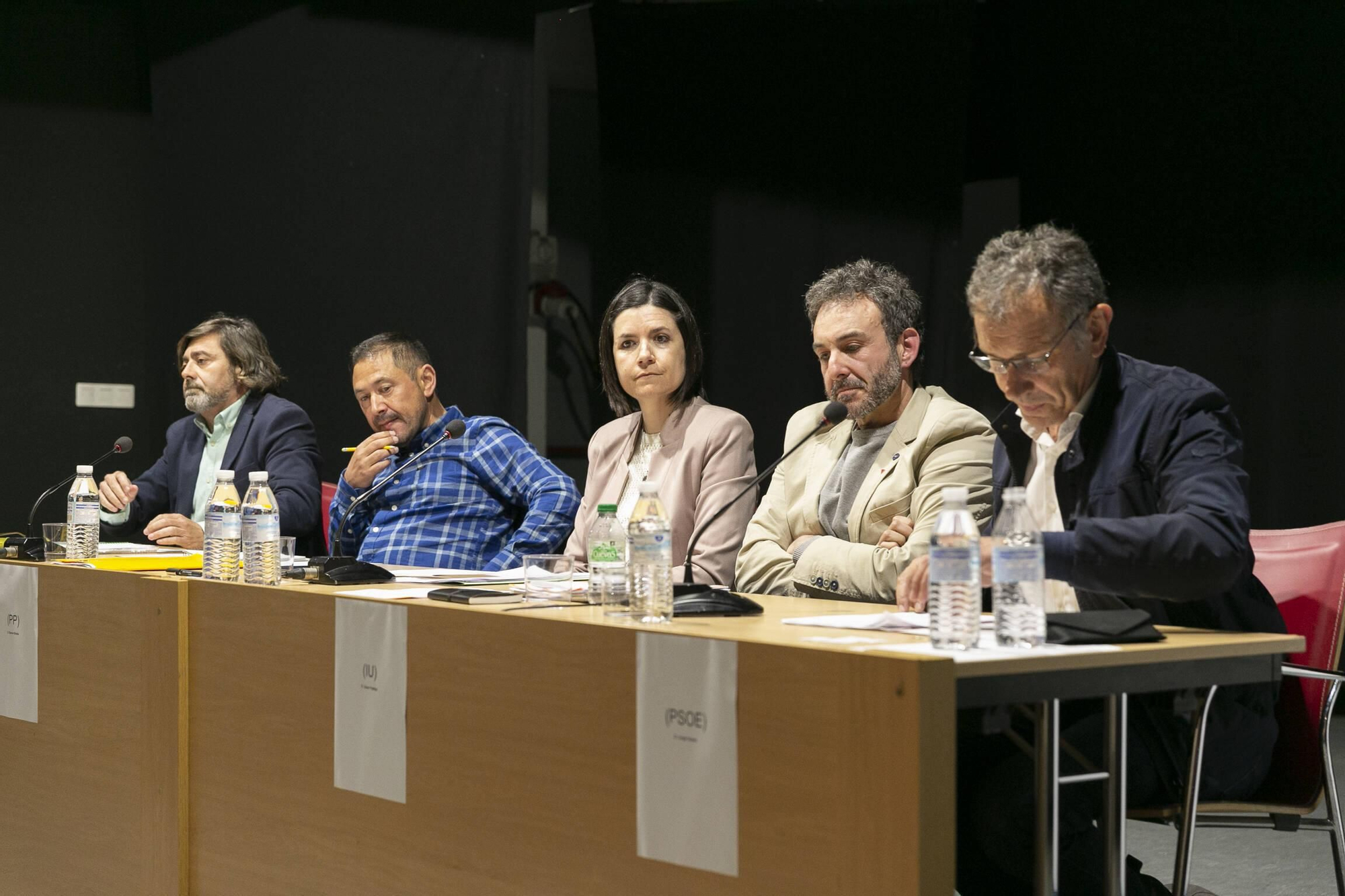 EN IMÁGENES: así fue el debate electoral organizado por LA NUEVA ESPAÑA en Gozón