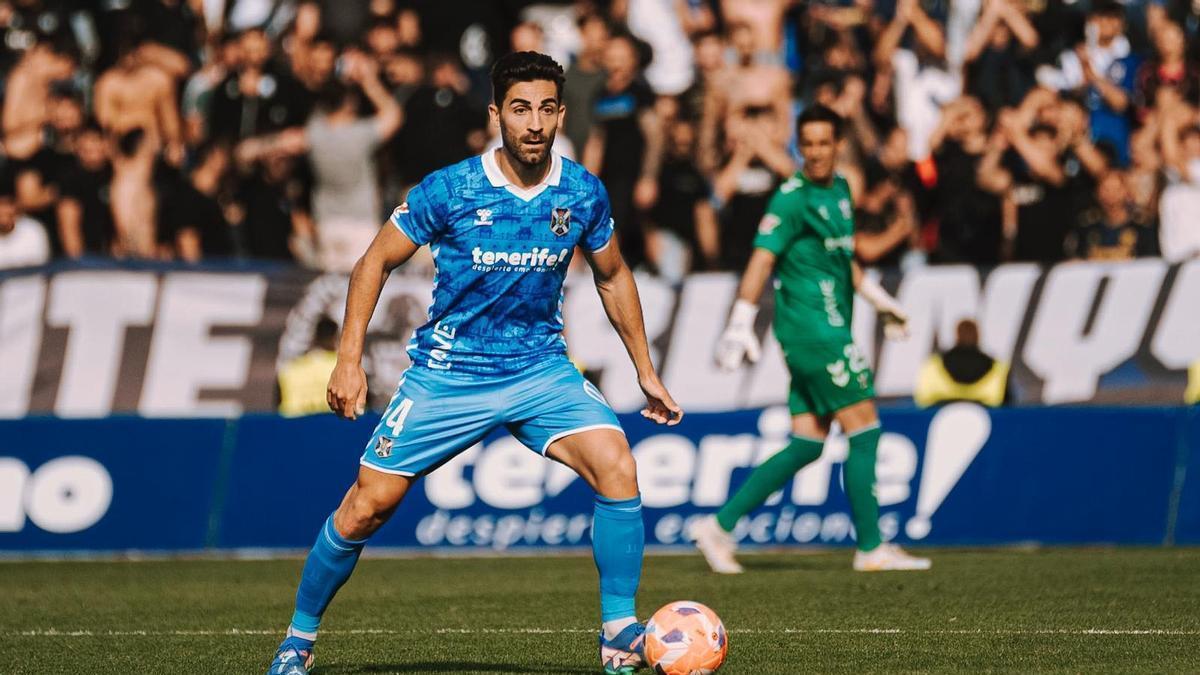 José León, jugador del CD Tenerife