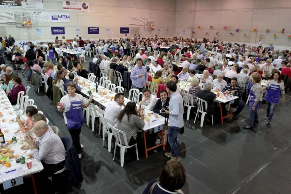 Paella solidaria de Manos Unidas en Cartagena