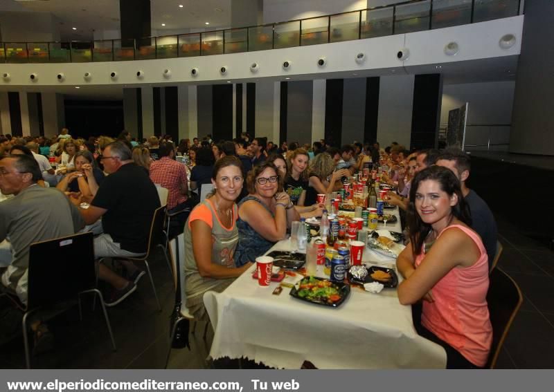 Cena popular de la gestora de gaiates en las Fiestas de San Cristóbal