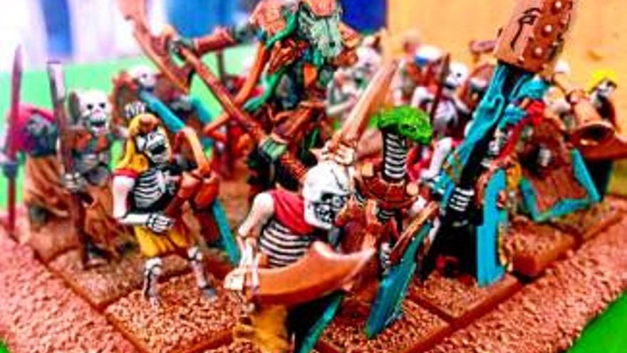 Los ejércitos de Warhammer llegaron a la ciudad de Zaragoza