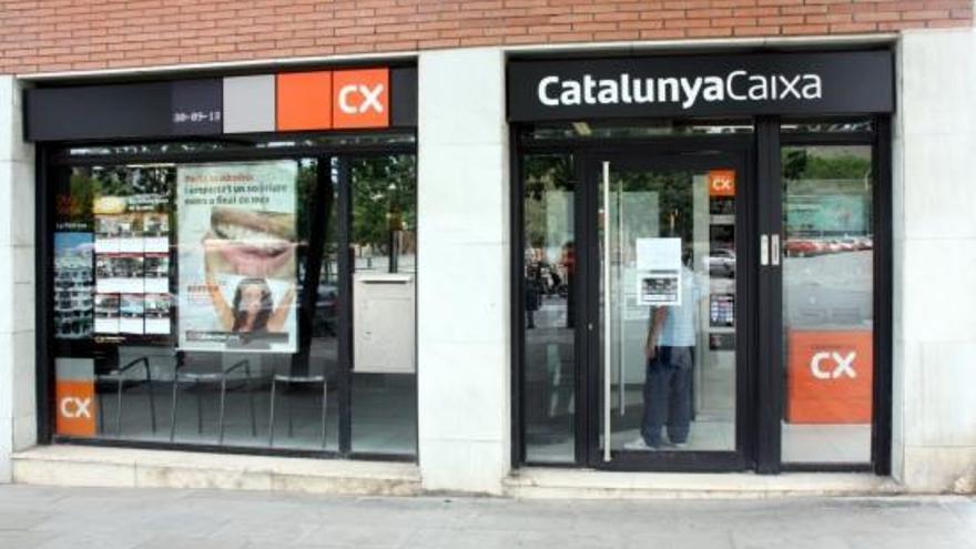 Una oficina de CatalunyaCaixa.