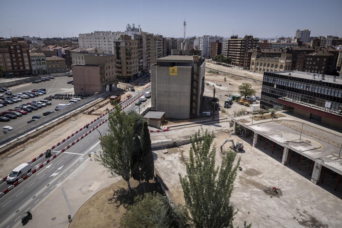 Así avanzan las obras del Portillo en Zaragoza