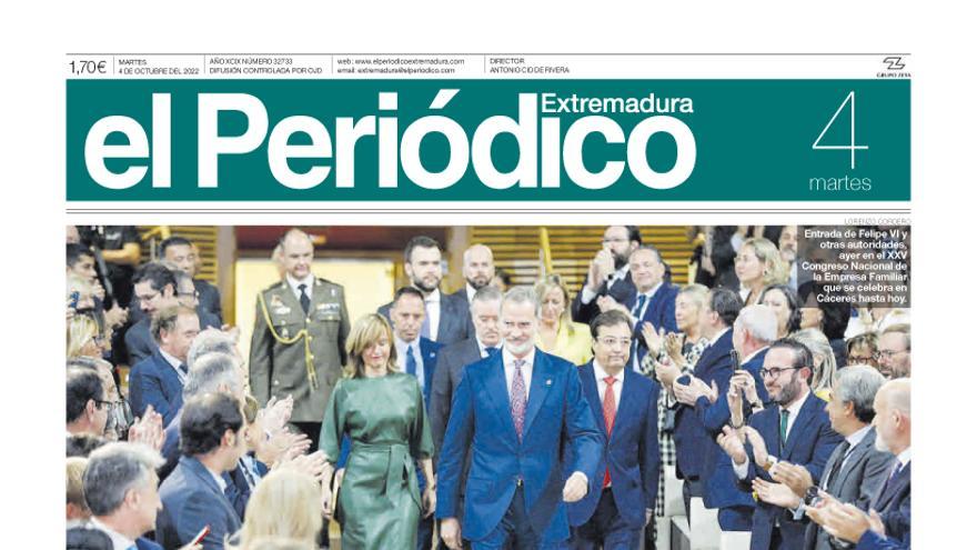 Consulta la portada correspondiente al día 4 de octubre de 2022