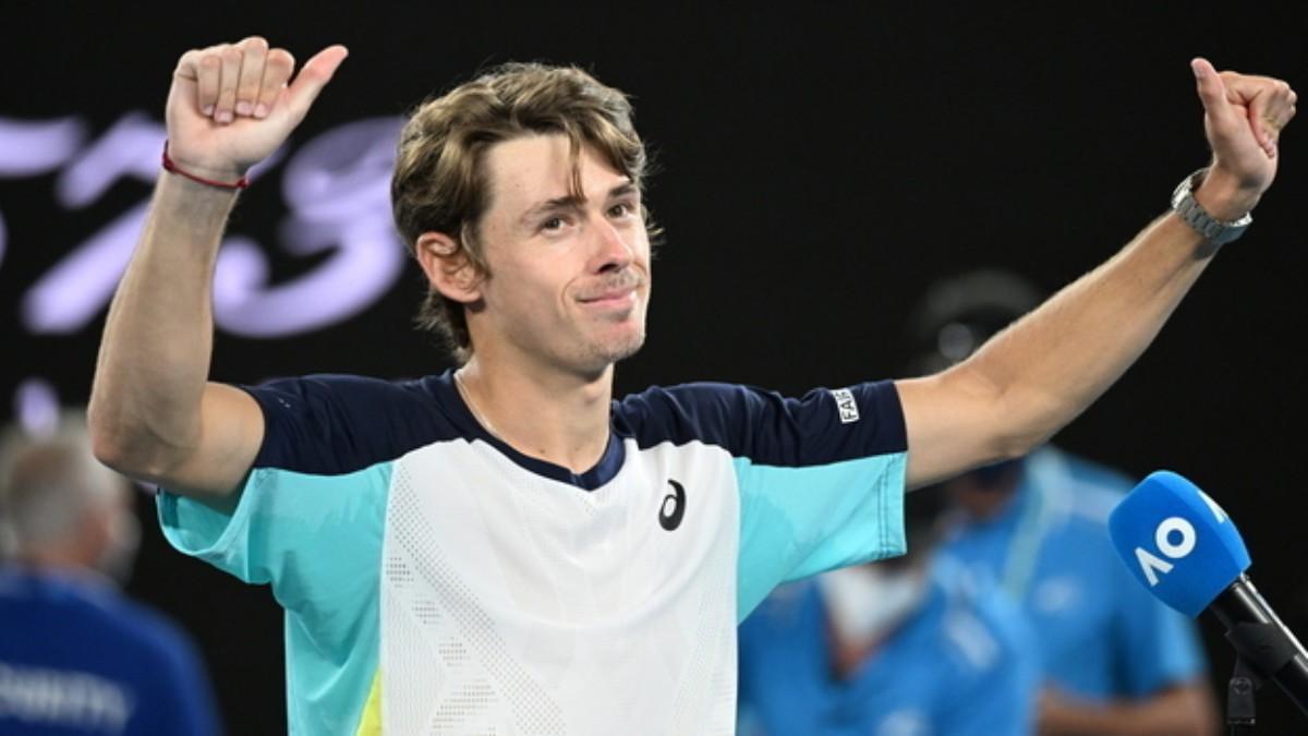 El tenista Alex de Miñaur