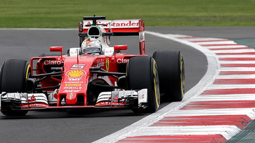 Vettel supera a Hamilton en los entrenamientos libres de México