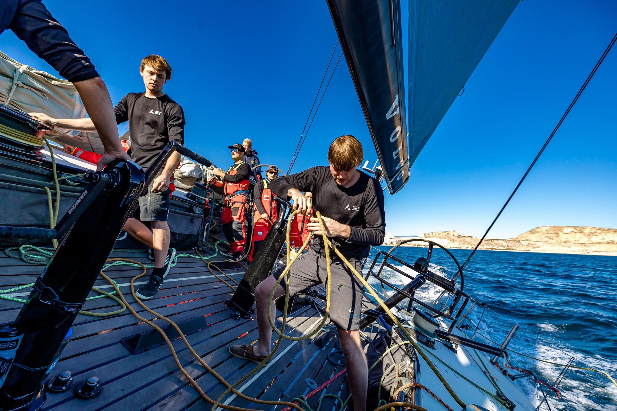 La Volvo Ocean Race se prepara para partir hacia Ciudad del Cabo.