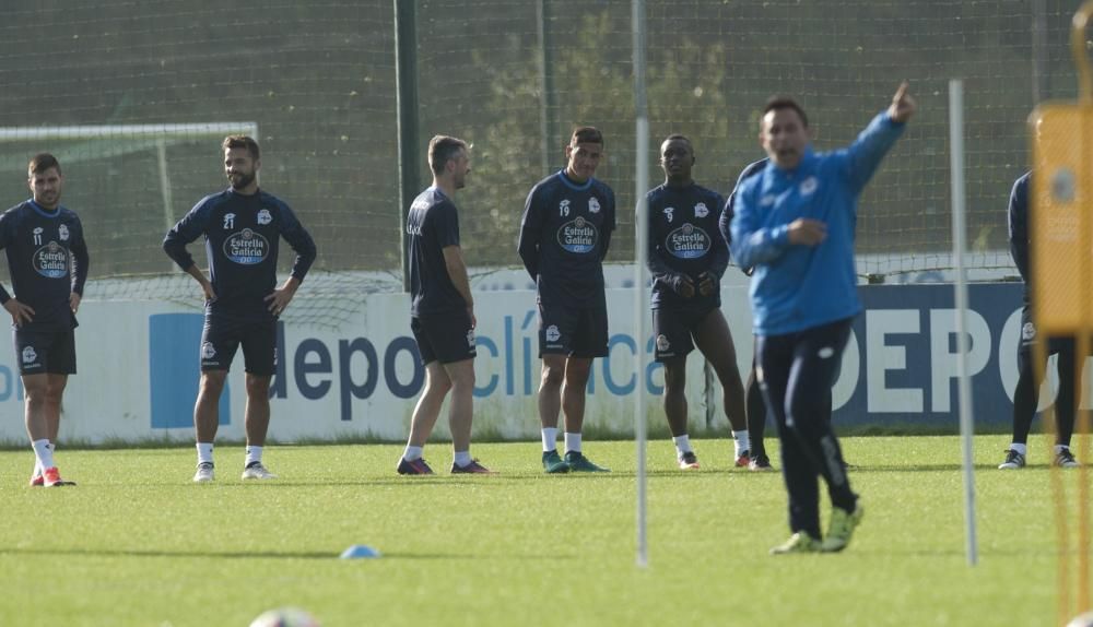 Nueva sesión de preparación para el partido del domingo, 23 de octubre, ante el Celta en Balaídos.