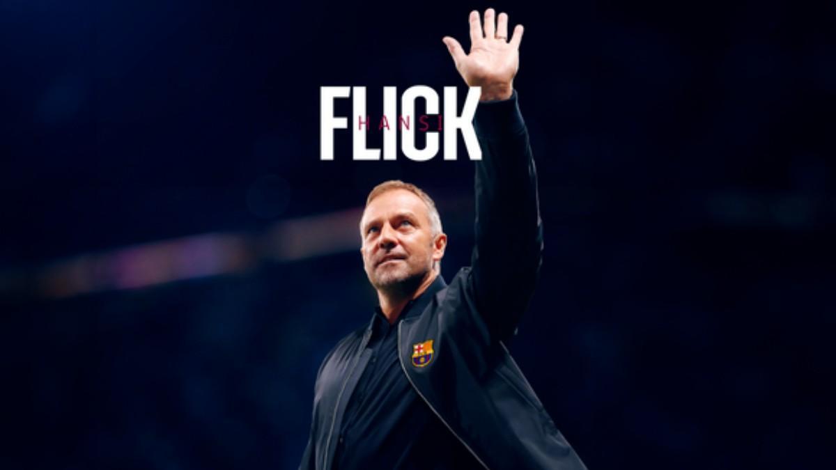 Flick, anunciado como entrenador del Barça