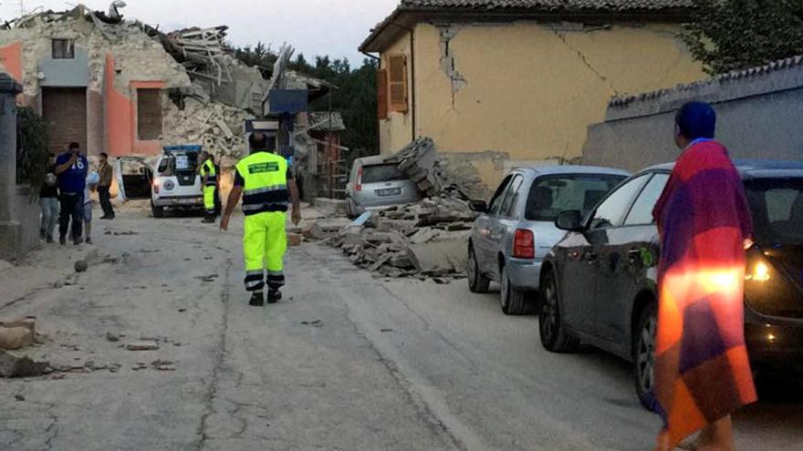 Terremoto en el centro de Italia