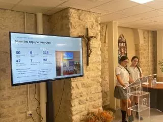 El Colegio Diocesano San Juan Bautista de Alicante cierra tres años como Escuela Embajadora del Parlamento Europeo