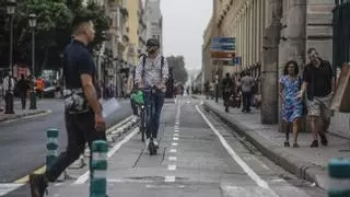 La policía ha impuesto este año 755 multas a patinetes y 110 a bicicletas