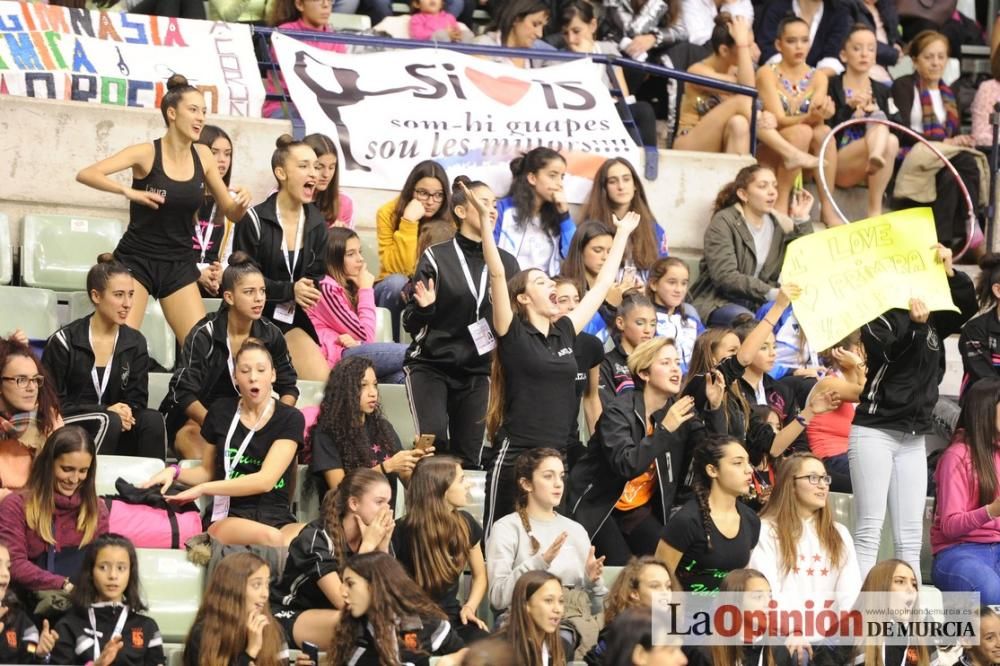 Campeonato de Gimnasia Rítmica: entrega de trofeos del sábado por la noche