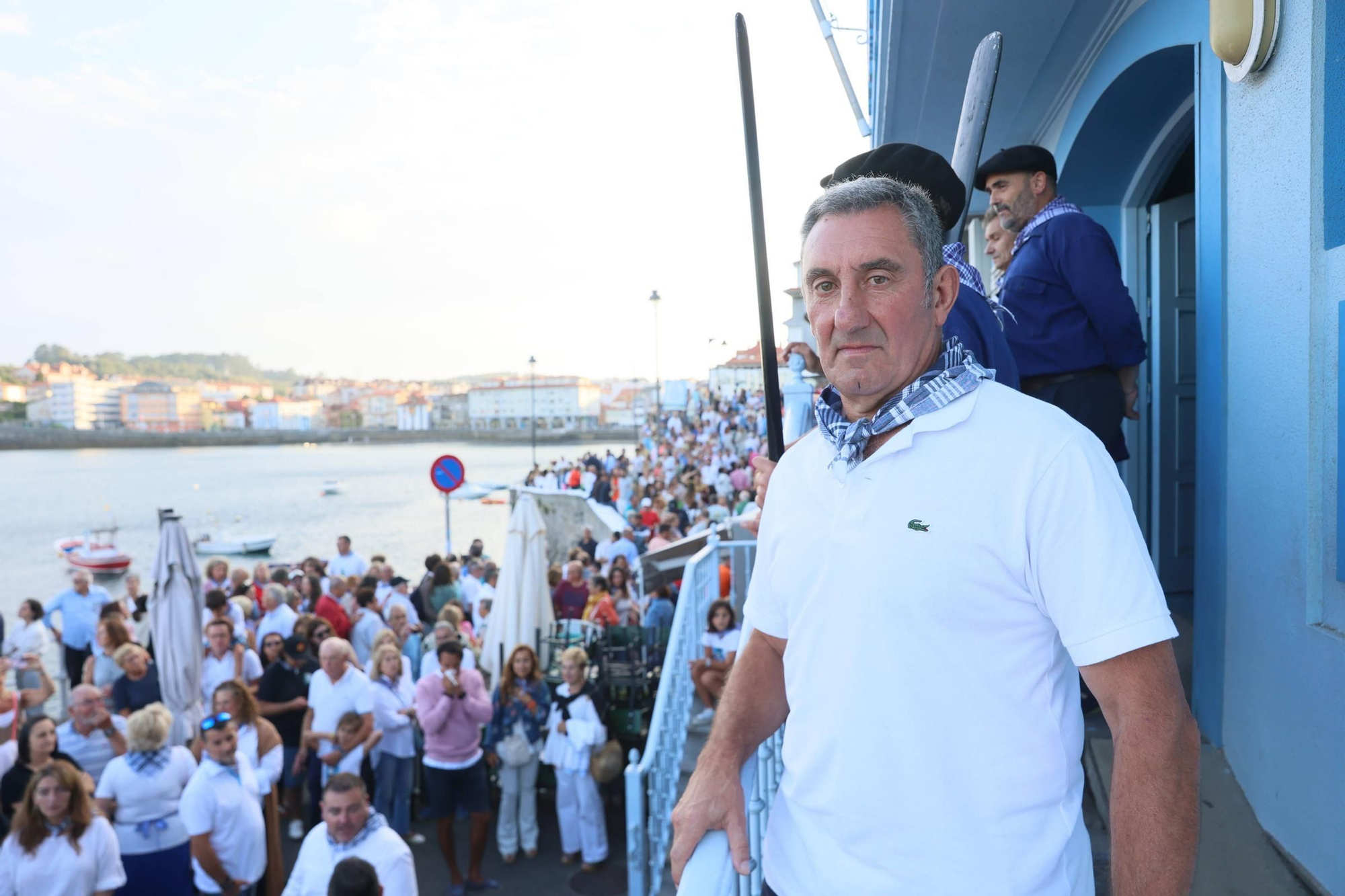 EN IMÁGENES: La procesión de "la llamada de la mar" en el Carmen de Luanco
