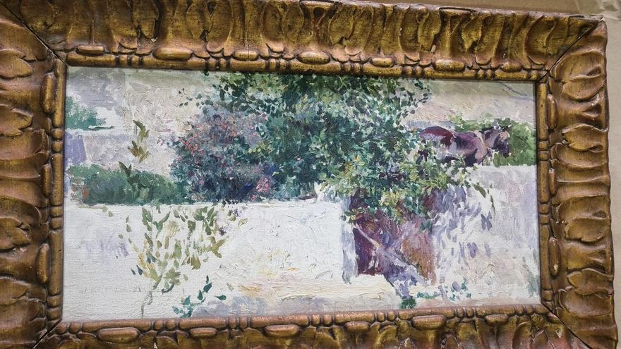 La familia Bover Fernández de Palencia dona Xàbia una pintura de Joaquín Sorolla