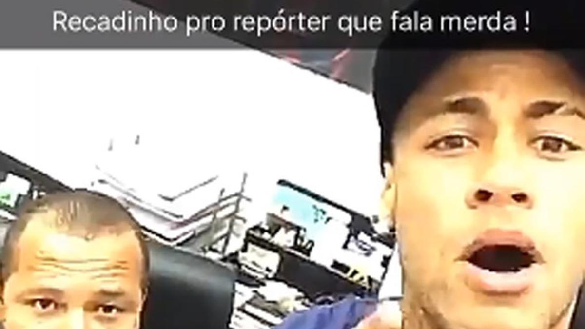 Neymar respondió a Lama