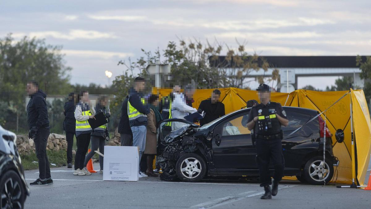 La vecina de Llucmajor asesinada por su pareja en Palma mientras iban en coche por el Coll recibió varias puñaladas