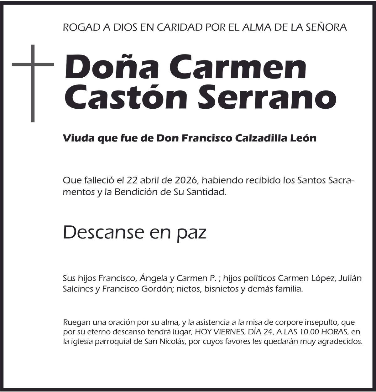 Carmen Castón Serrano