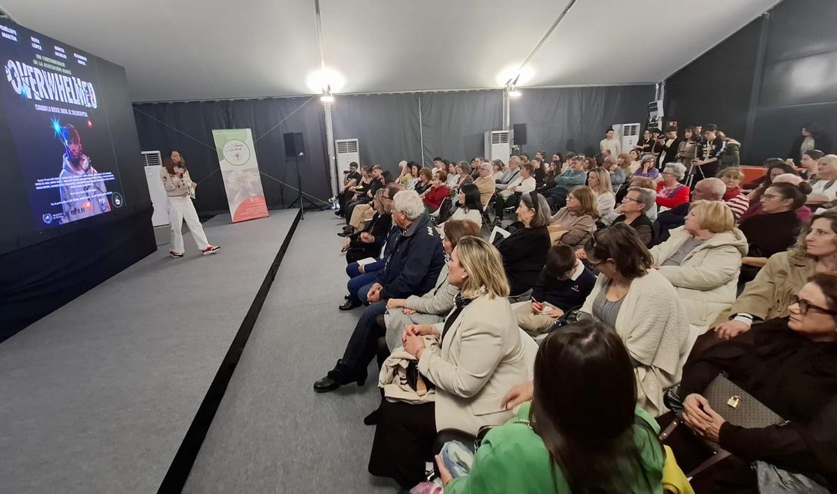 Presentación del cortometraje ‘Overwhelmed’ , en el Festival de Málaga.