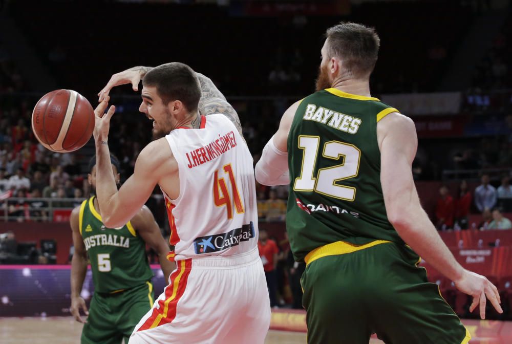 Mundial de baloncesto: España-Australia