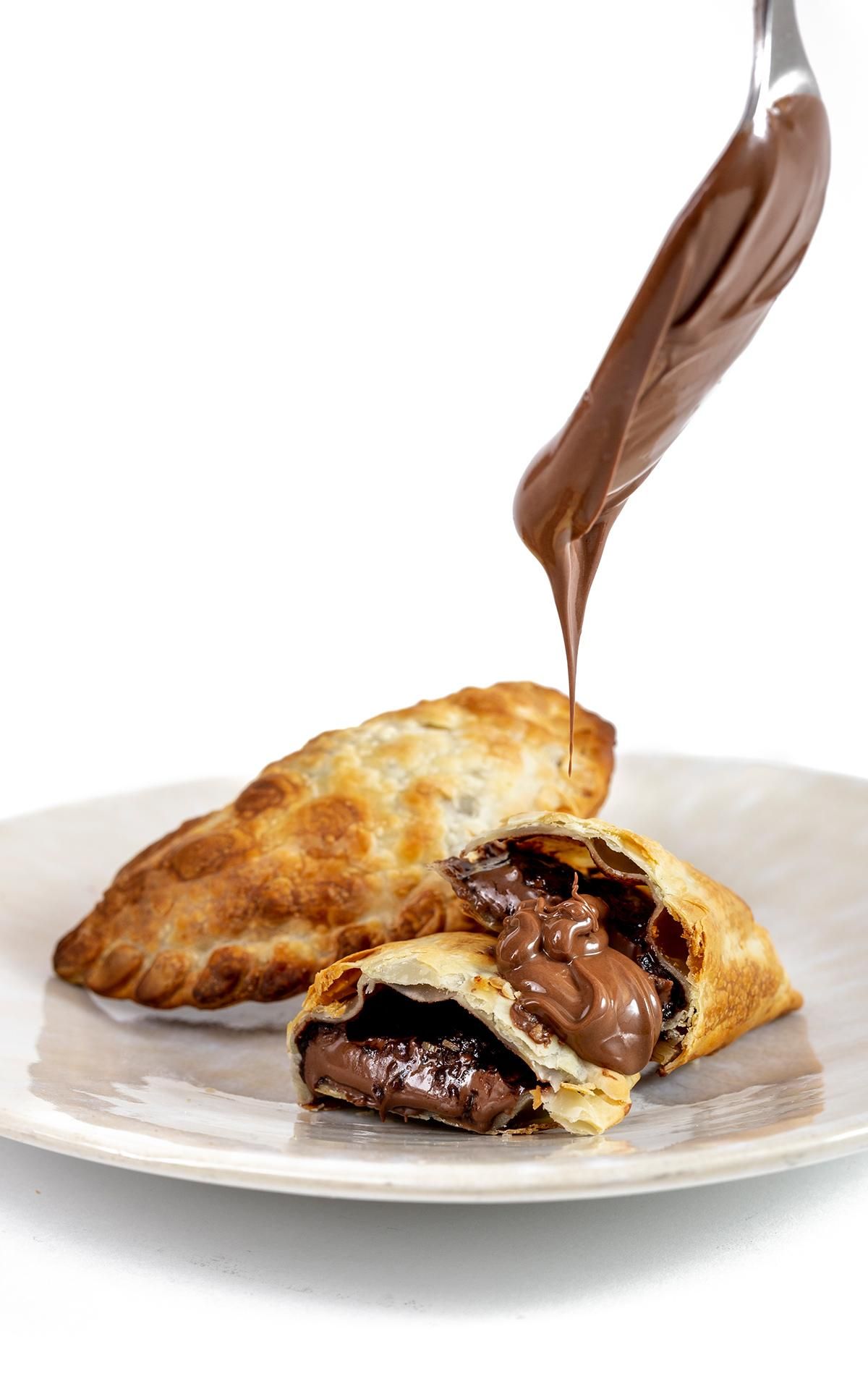 Empanada de Nutella, una de las delicatessen de Arzábal en Las Rozas Village.