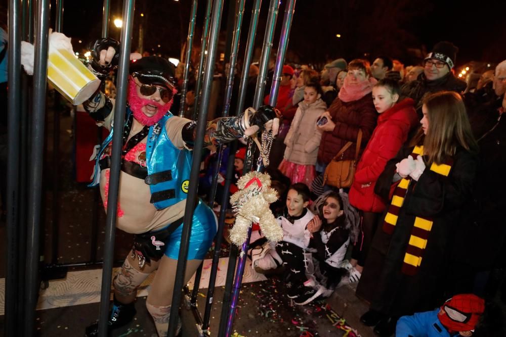 Desfile de Antroxu en Gijón