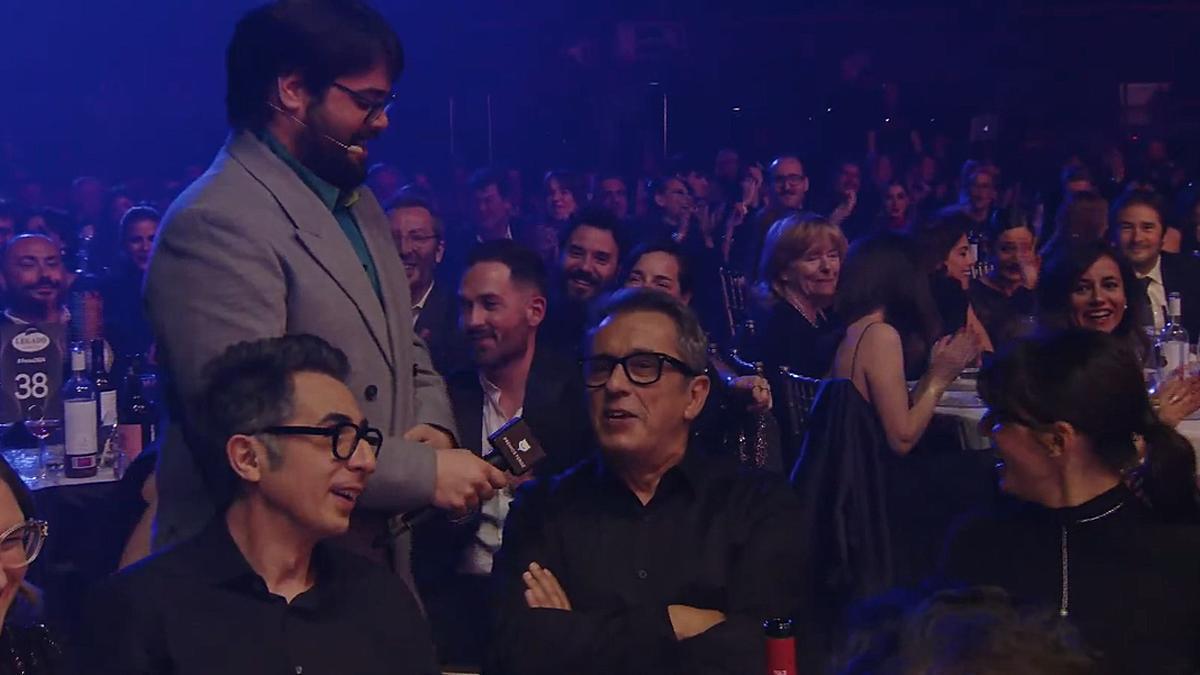 Brays Efe y Andreu Buenafuente en los Premios Feroz.