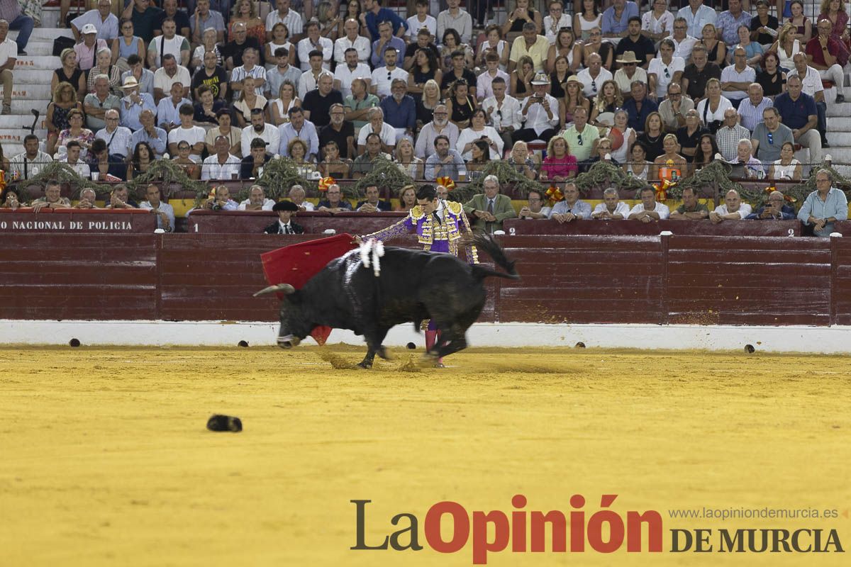 Tercer festejo de la Feria Taurina de Murcia (Talavante, Paco Ureña y Roca Rey), en imágenes