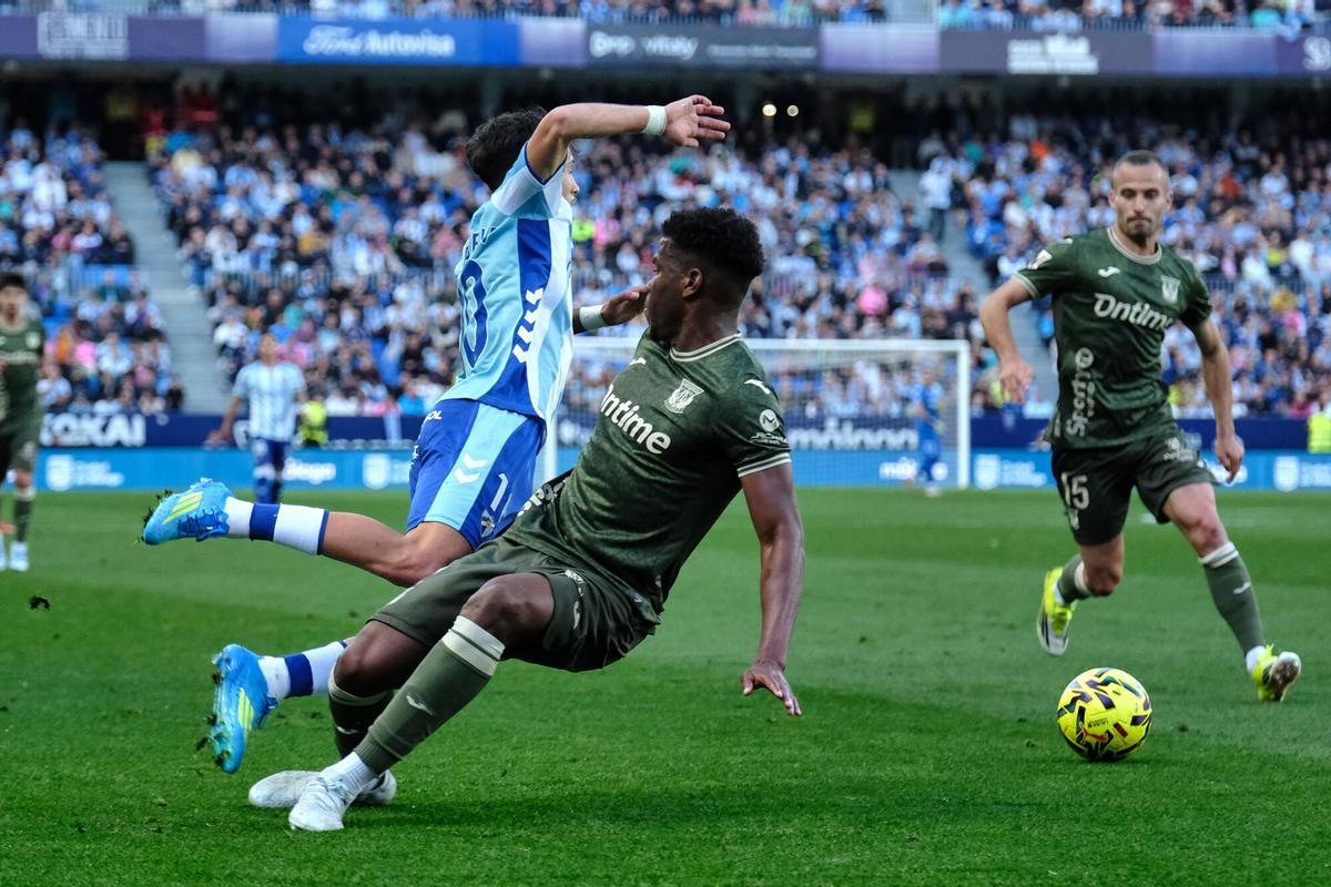 Málaga CF - CD Leganés, en imágenes