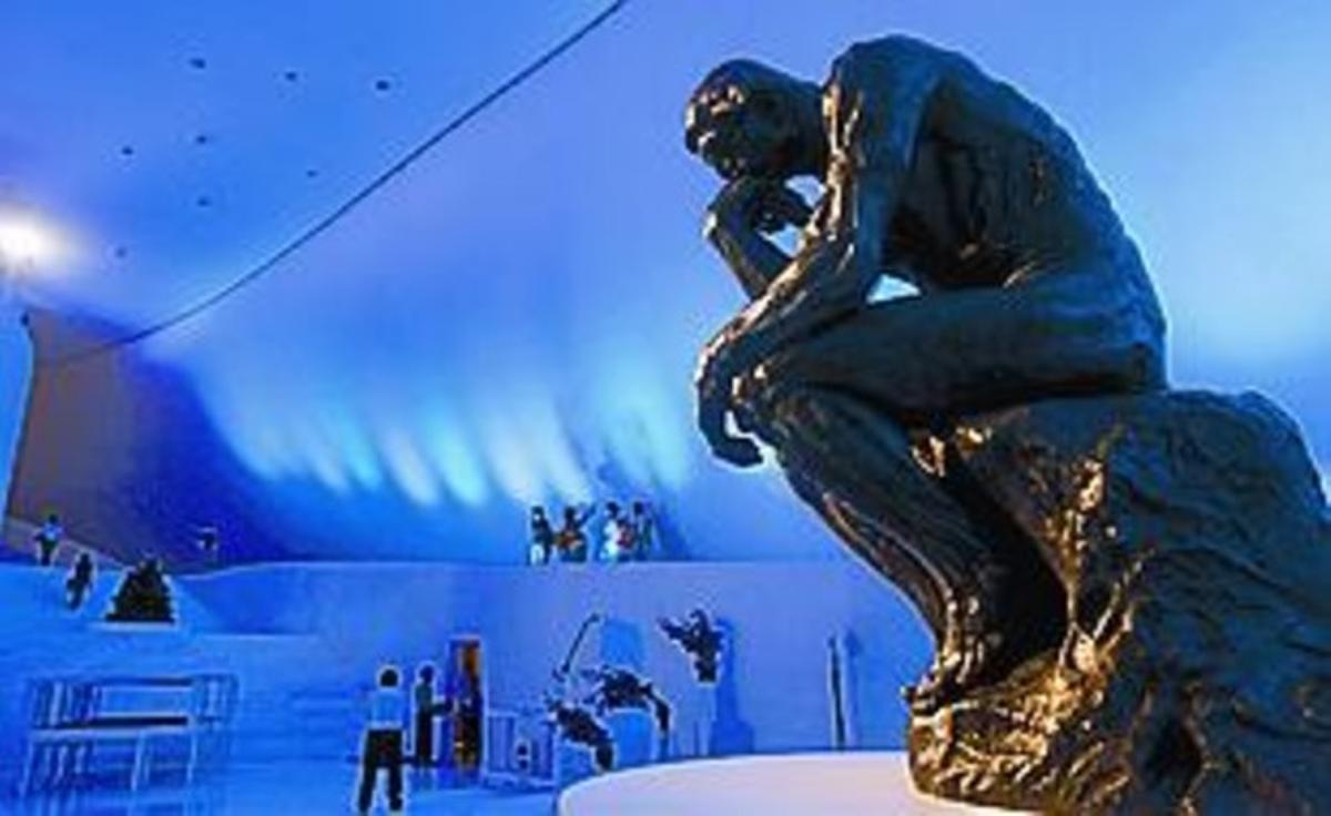 ’El pensador’, de Rodin.