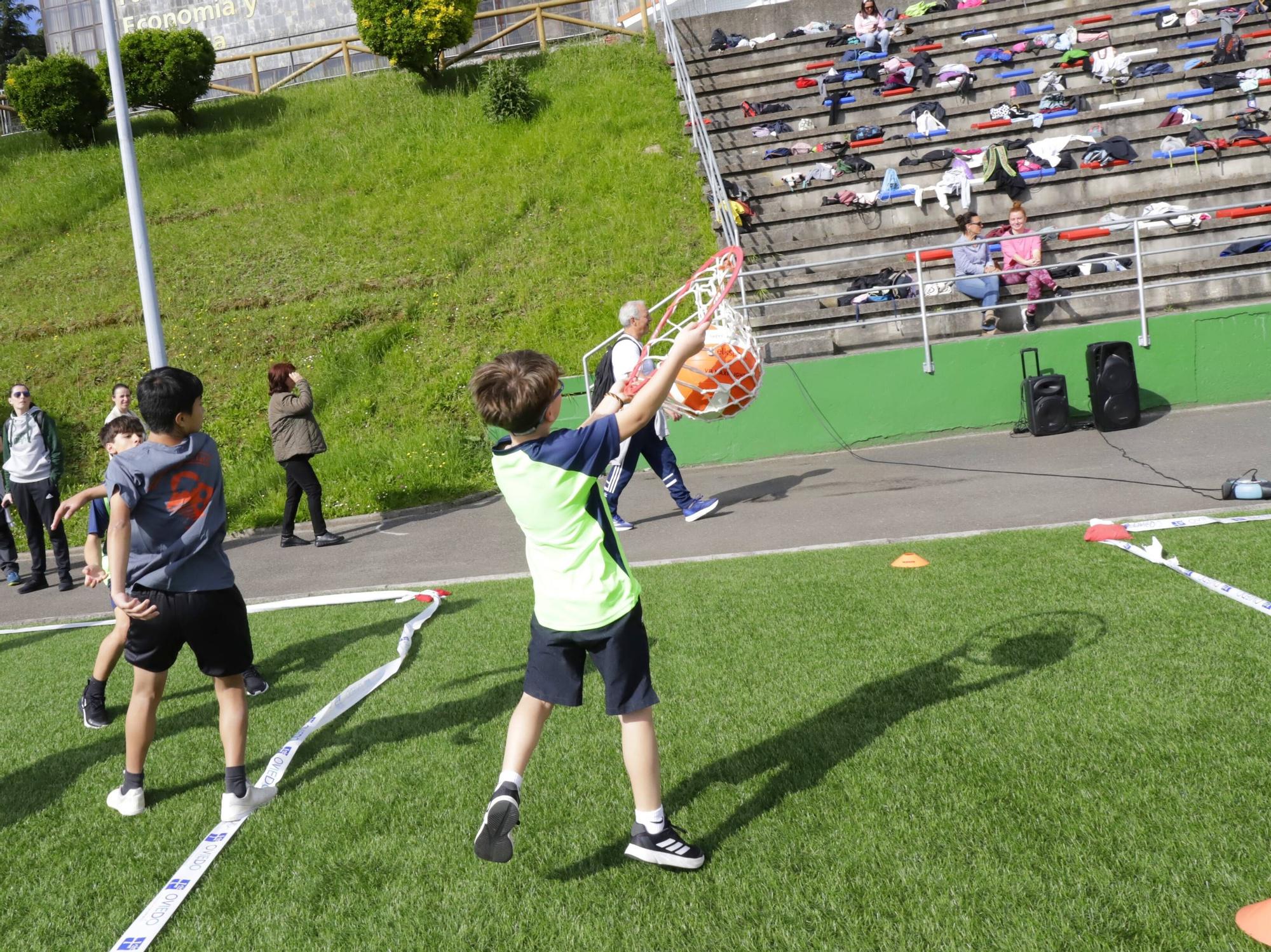 X edición de la olimpiada escolar en las instalaciones deportivas del Cristo, en Oviedo.