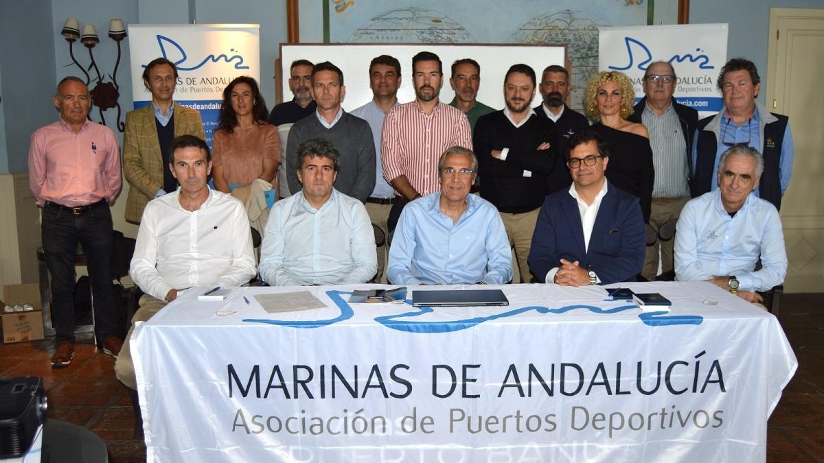 La asamblea general de Marinas de Andalucía celeberada estos días.