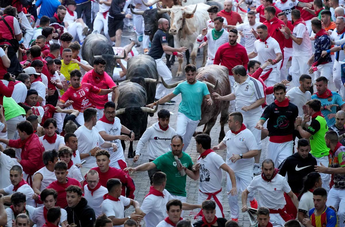 Segundo encierro de los Sanfermines 2023