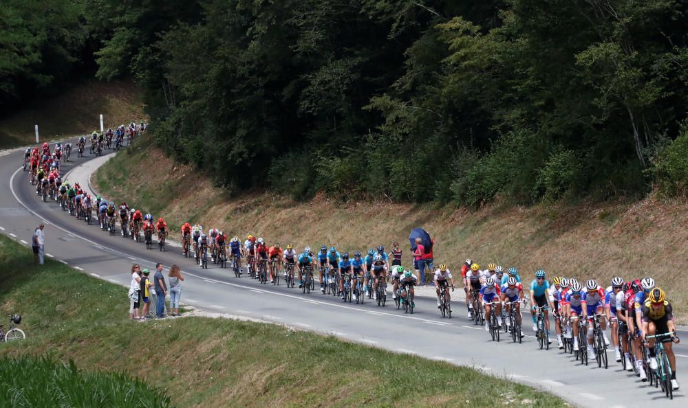 Tour de Francia: La séptima etapa, en imágenes.