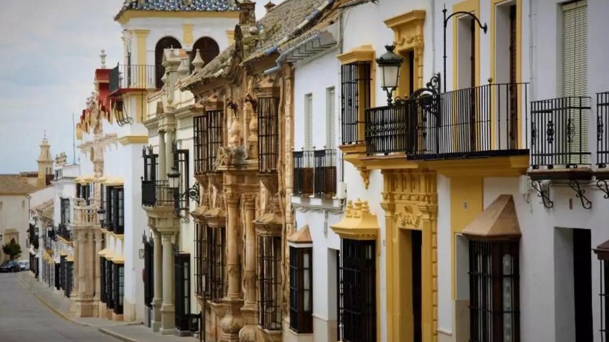 Calle San Pedro en Osuna.