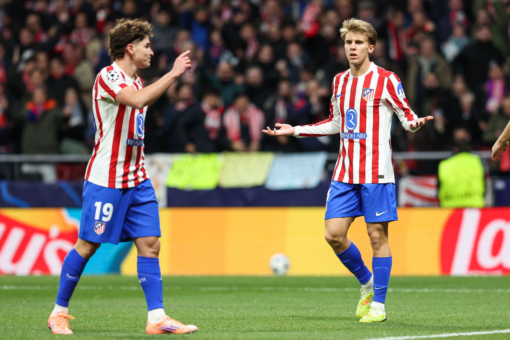 Champions League: Atlético de Madrid - Inter de Milán, en imágenes.