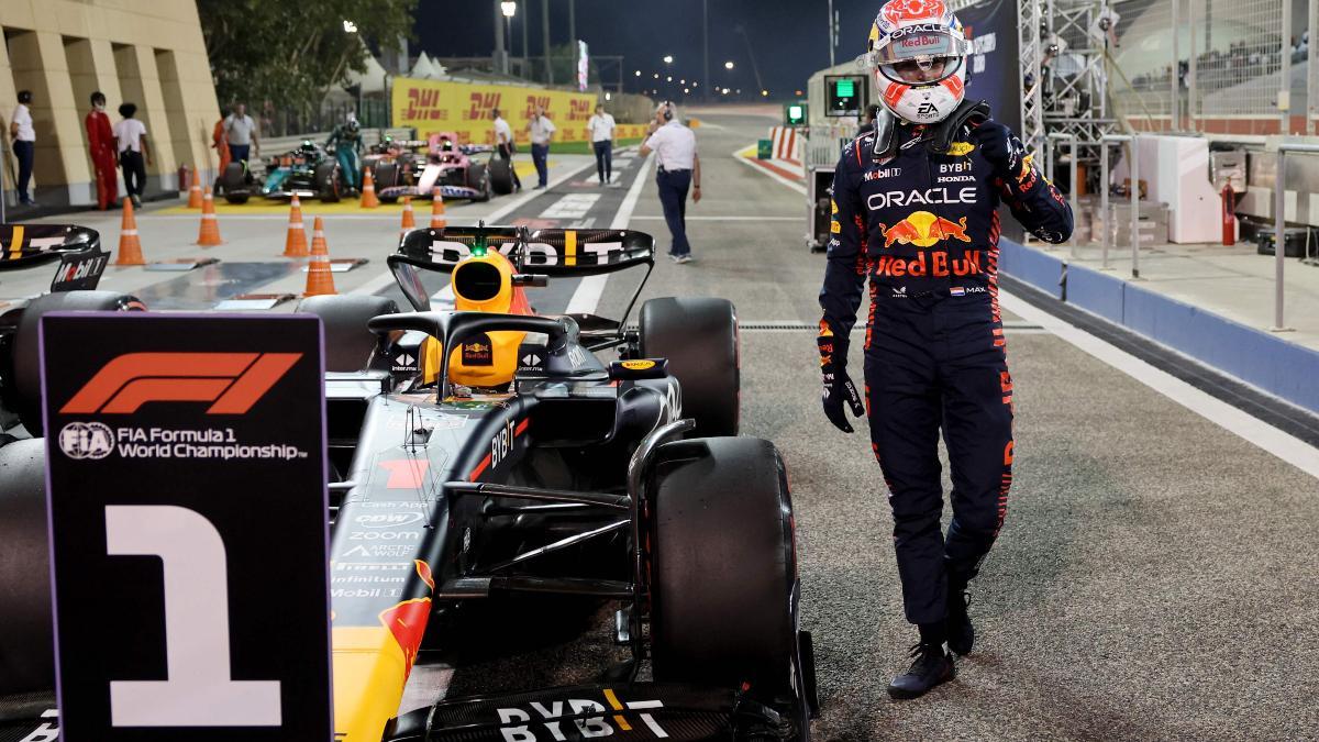 Max Verstappen, ganador del GP de Bahrein