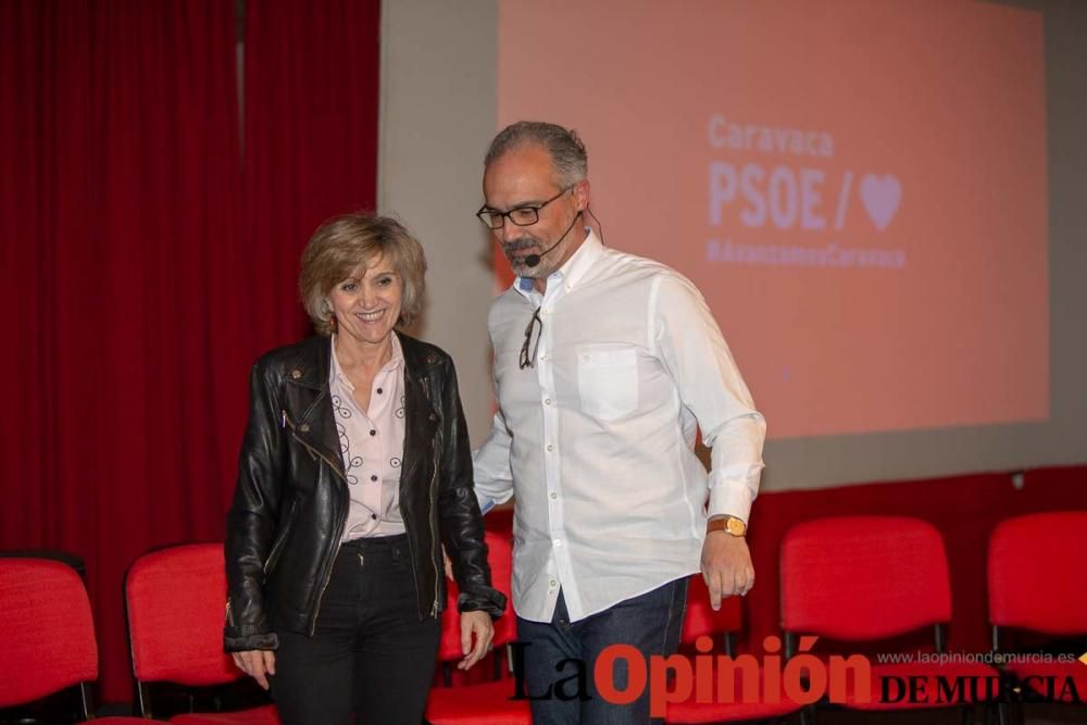 Presentación candidatura PSOE en Caravaca