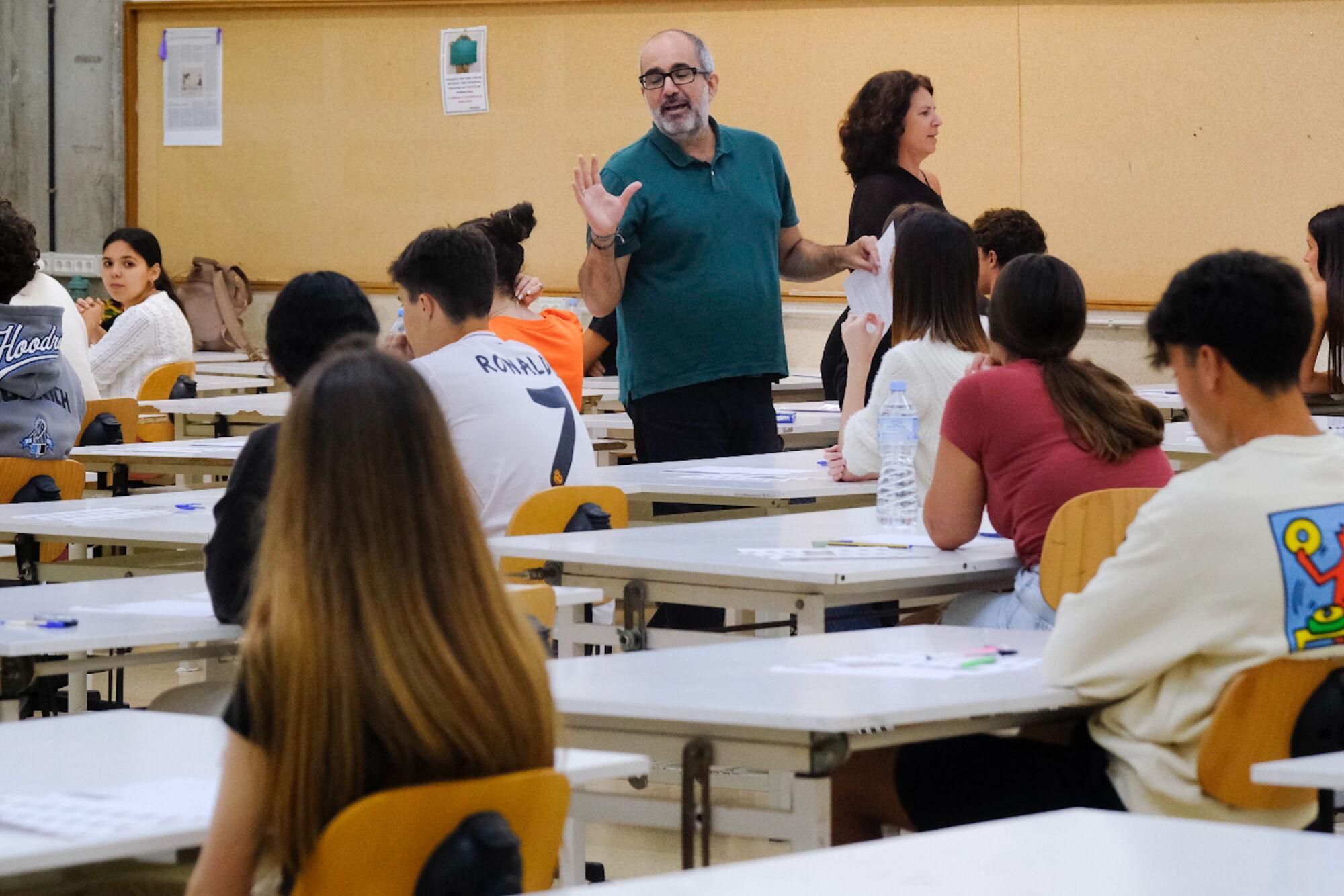 Comienza la PAU extraordianaria