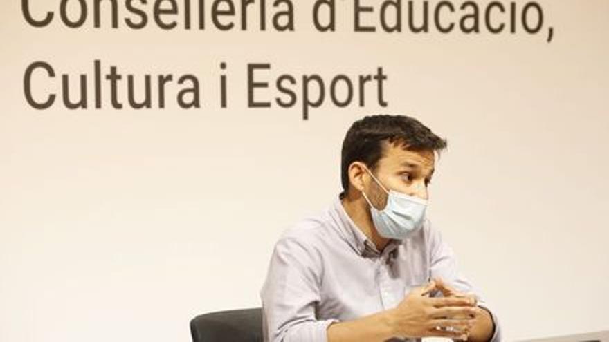 Imagen de archivo del conseller d&#039;Educació, Cultura i Esport, Vicent Marzà.