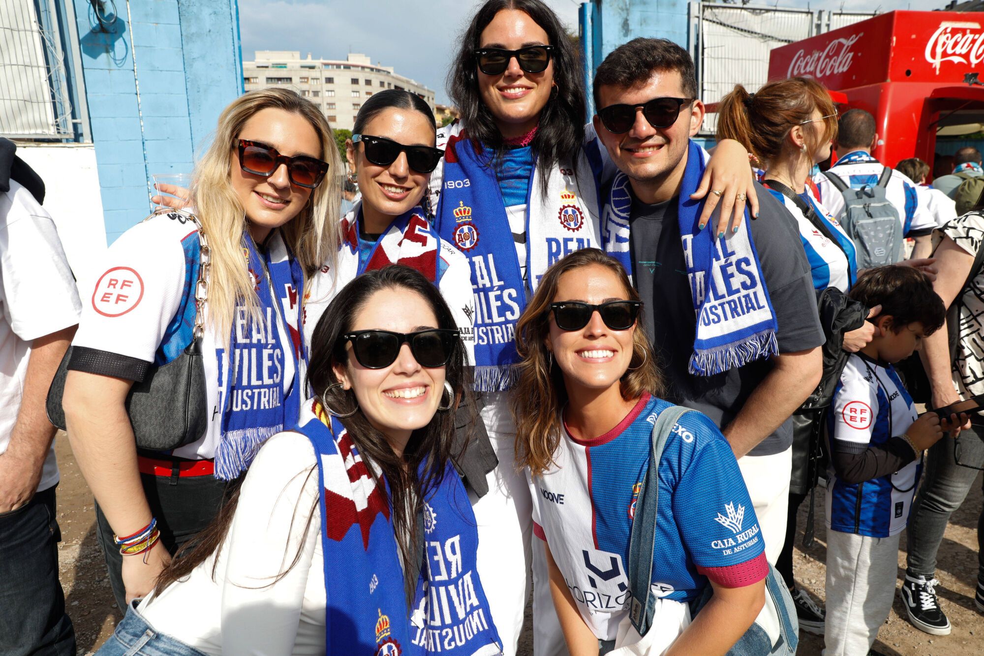 EN IMÁGENES: Ammbientazo en el play-off del Real Avilés contra el Antoniano