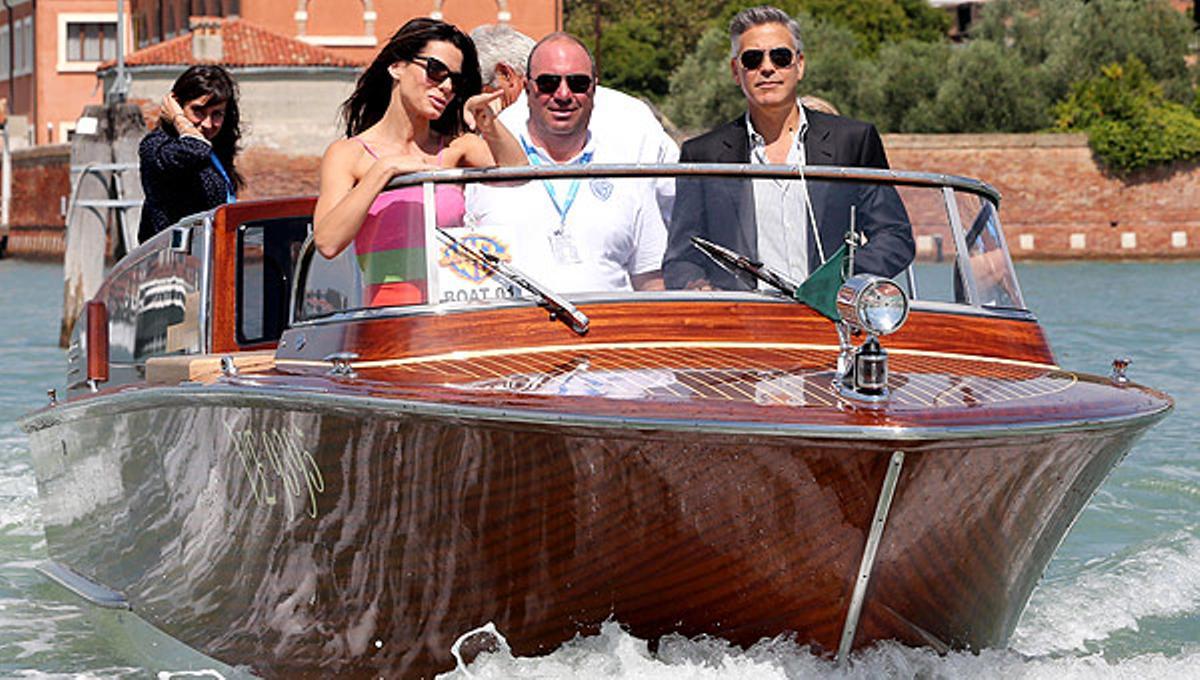 Sandra Bullock i George Clooney inauguren el Festival de Cine de Venècia.