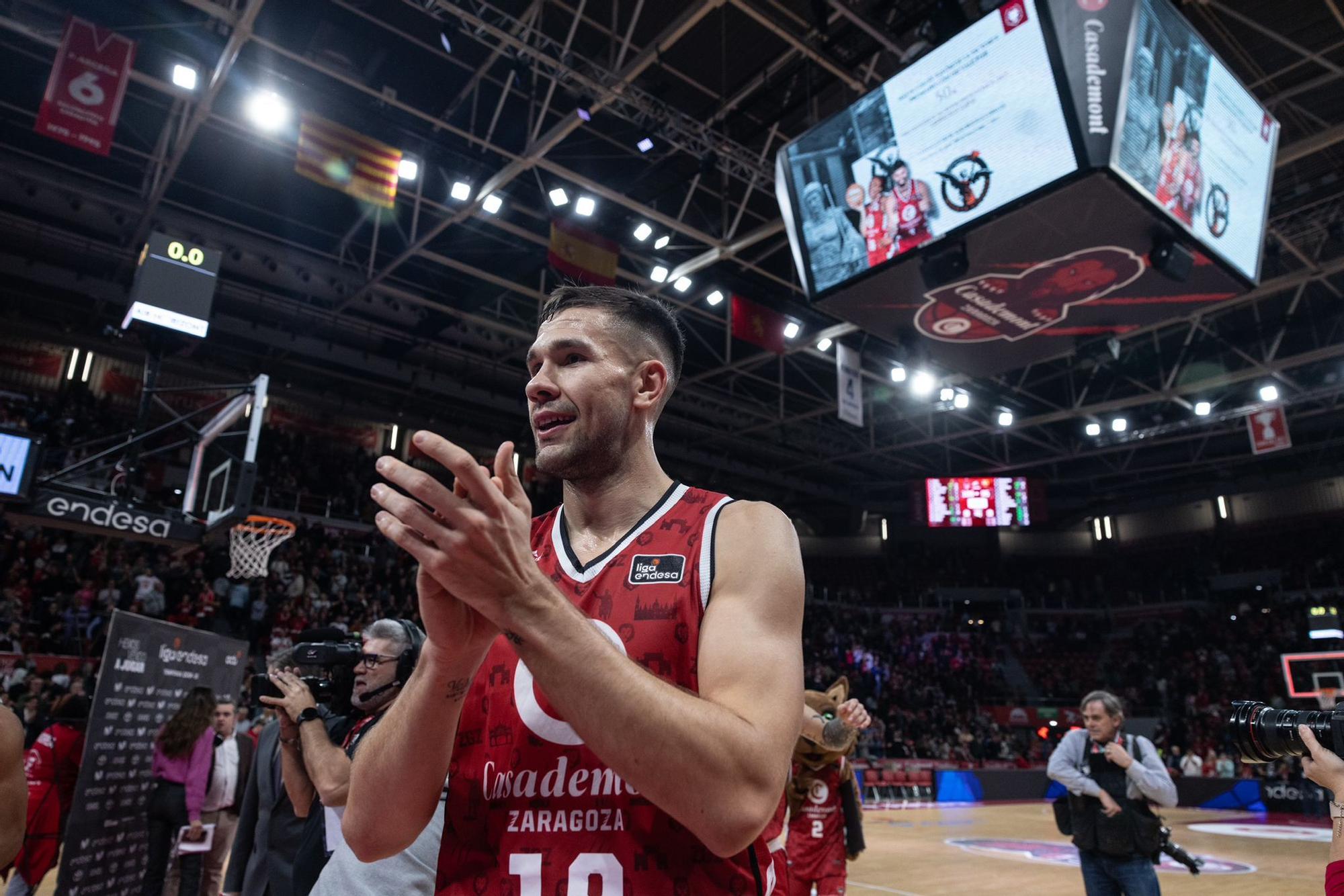 Así ha sido el partido entre el Casademont Zaragoza y el Barcelona