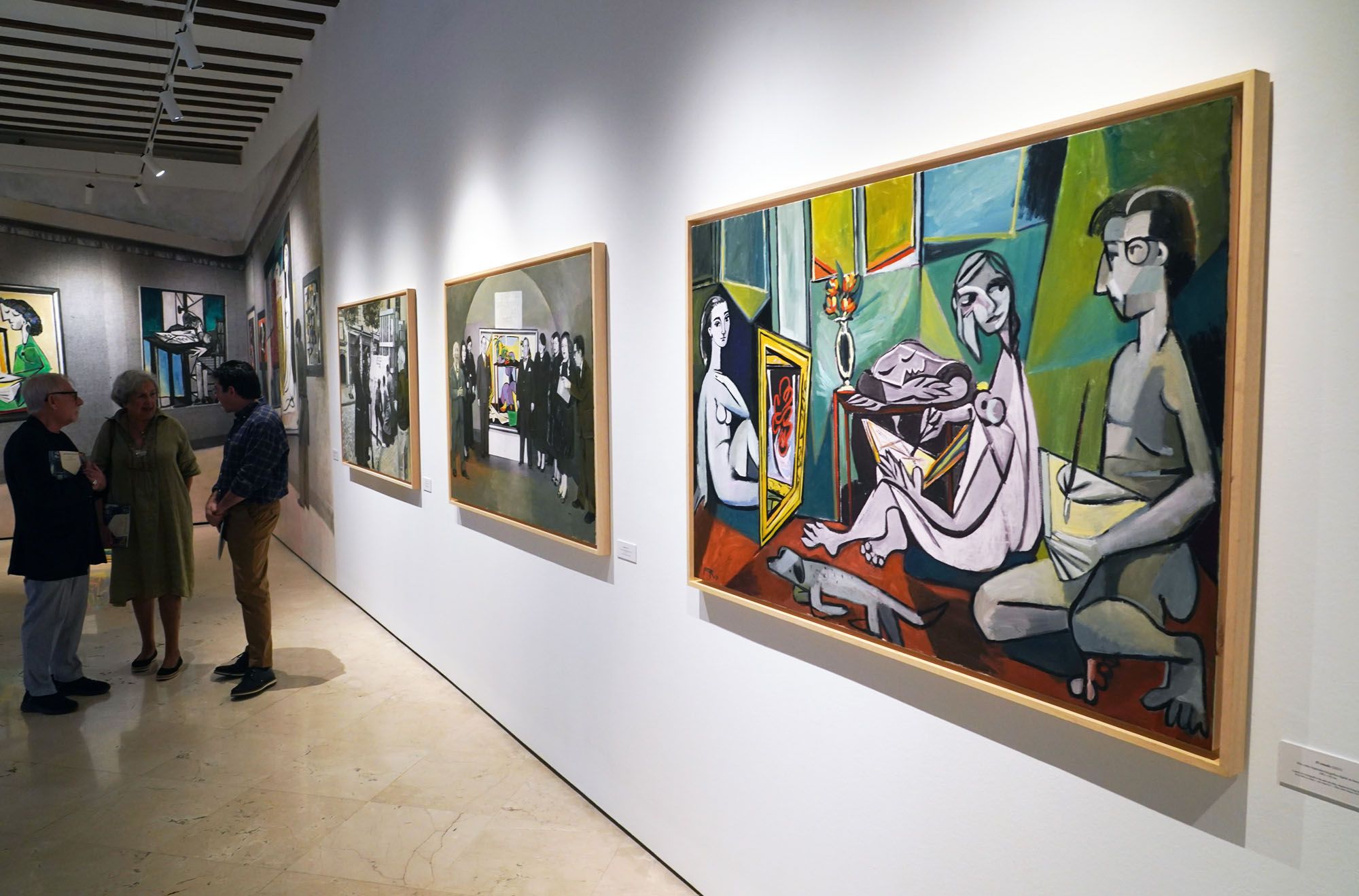 La exposición 'Picasso. Sociedad Económica, Málaga 1936', en imágenes.