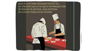 L’il·lustrador Leonard Beard ha portat al còmic l’esperit del restaurant El celler de Can Roca.