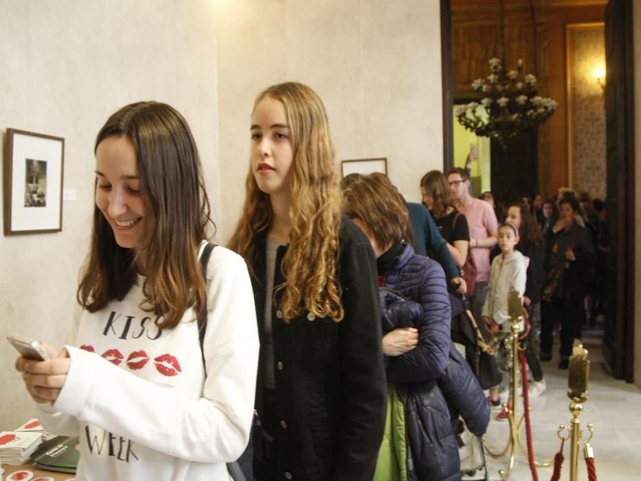 Ana Guerra, en el Ayuntamiento de Murcia