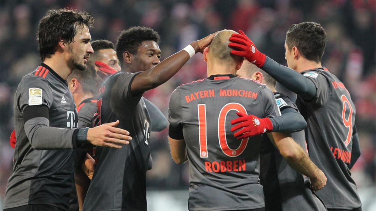 El Bayern remontó en Mainz
