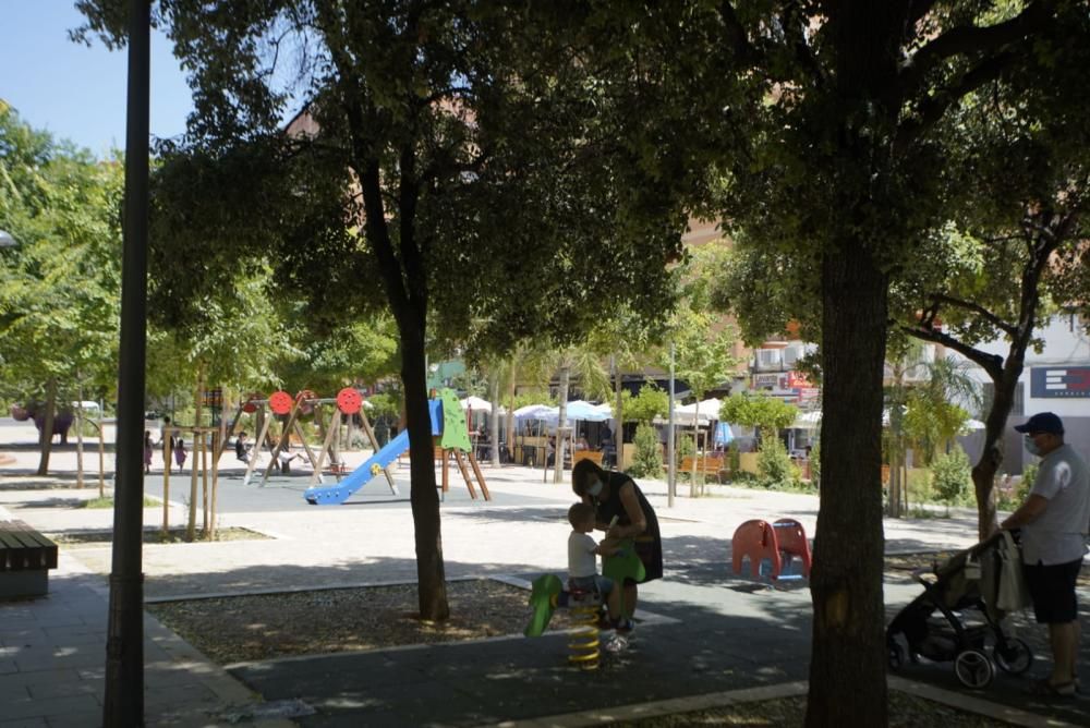 Los niños y niñas vuelven a los parques infantiles