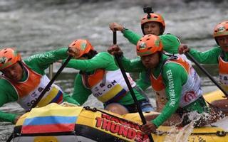 Exguerrilleros de las FARC representan a Colombia en el Mundial de Rafting